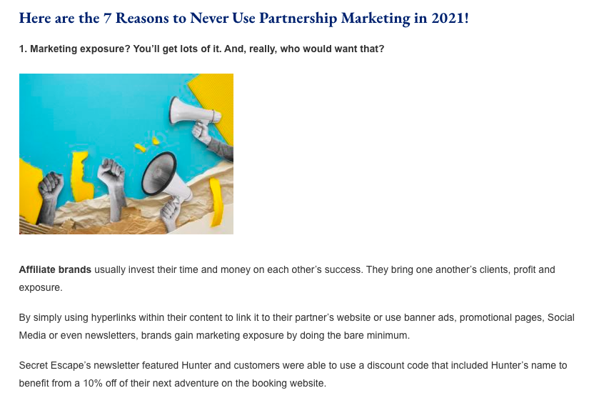 content marketing - idee de impact