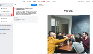 email marketing Facebook