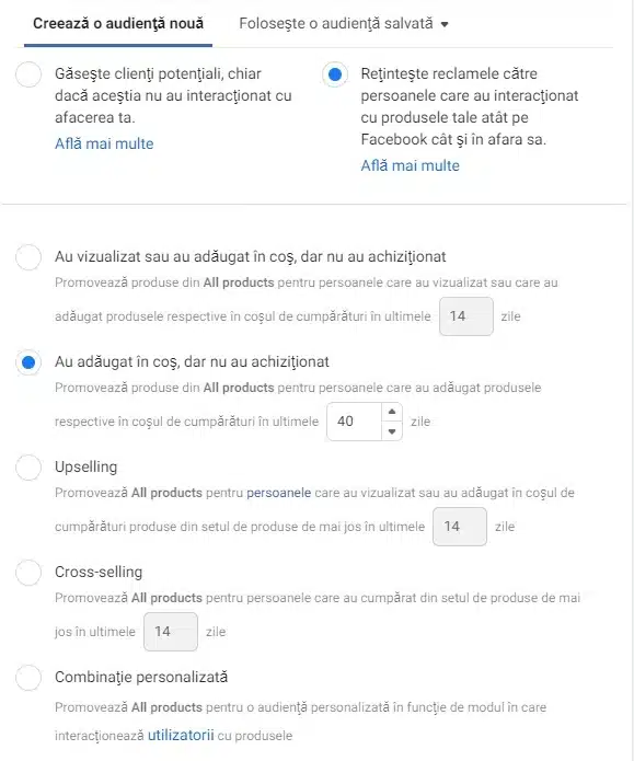 facebook ads remarketing