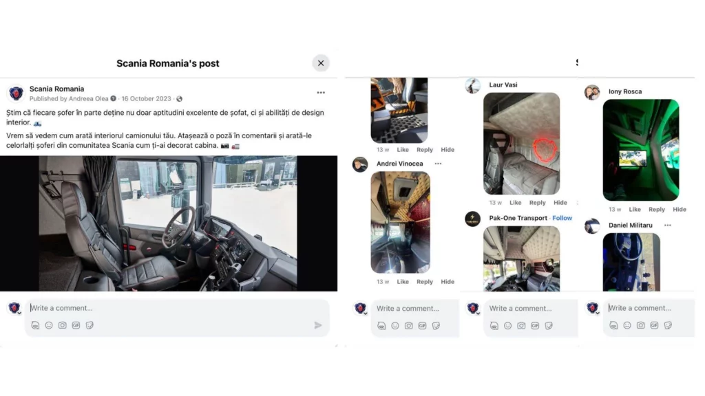 conversatii cu fanii brandului