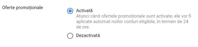 voucher google ads activ